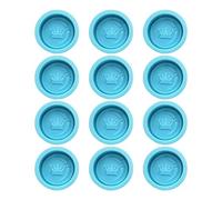 XFUYI 12 Piezas de Molde de Resina epoxi con Forma de ajedrez Internacional Molde de Silicona para Damas