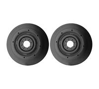 XFUYI - 2 Fundas Protectoras de Silicona para el Orificio Inferior del Brazo del limpiaparabrisas del Coche, se adaptan a la mayoría de los Coches
