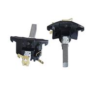 XFUYI 2 Piezas Aspiradora Motor eléctrico Cepillos de carbón Accesorios Hogar Metal