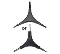 XFUYI 4/5/6 mm Llave de 3 vías Herramienta de reparación Trigémino Allen Socket para Llave Ciclismo Montaña Necesidad Acero