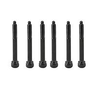 XFUYI 6 Piezas Tornillos de Bloqueo de Cuerda para Puente de trémolo de Guitarra para Tornillos de Bloqueo de trémolo Floyd Rose Hierro fácil de Instalar