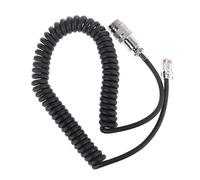 XFUYI Adaptador de Cable de micrófono con Conector RJ-45 de 8 Pines para micrófono MD-200 MD-100 FT-450 FT-900 FT-991