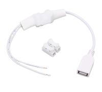 XFUYI Adaptador de Corriente 220 V a 5 V/1 A, conexión USB, solución de Carga para el hogar, pequeños convertidores de Potencia de 5 W, fácil de Transportar para cámaras