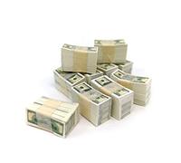 XFUYI Billetes de Bolsillo Modelo Billete de dólar de 100 Piezas Accesorios para el Modelo de dólar 100