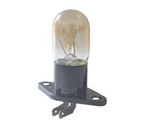 XFUYI Bombilla LED para Horno microondas 250 V y 2 A para iluminación de refrigeradores, con Base, de Repuesto para electrodomésticos de Alta Temperatura, de plástico y Vidrio