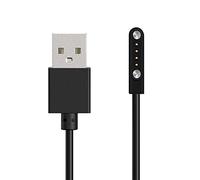 XFUYI Cable de Carga USB USB2.0 Macho a Cable Adaptador de succión magnética de 4 Pines para Relojes Inteligentes Space de 4 Pines y 9 mm