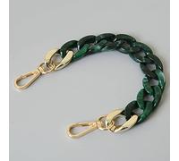 XFUYI Cadena de Resina para Bolso de Mano, Correa para Bolso con Hebillas, asa de Repuesto, Correa Decorativa para el Hombro