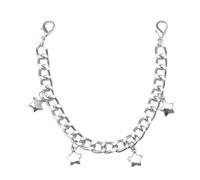 XFUYI Cadena Delicada para Botas, Cadena para Zapatos Punk, Pulsera para Botas, Cadena para Pantalones Unisex, Cadena estética Genial para Uso Diario y Fiestas
