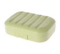 XFUYI Caja de jabón para baño, Plato para Estuche, Ducha, hogar, Soporte de Viaje, contenedor de jabón, Cajas, dispensador de jabón, decoración