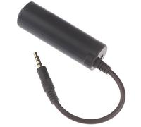 XFUYI Guitar I-Rig Converter Reemplazo de Guitarra para teléfono Afinador de Guitarra Convertidor de línea de Guitarra ABS Negro