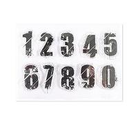 XFUYI Hermoso Sello de Silicona Transparente Blessing para Tarjetas de Navidad y Año Nuevo, Papel de Scrapbooking y Suministros para Hacer Arte.