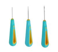 XFUYI - Juego de 3 Brocas cónicas de Agujero Redondo para Manualidades, Herramienta práctica para mechas de Velas, fácil de Usar para Hacer moldes de Silicona ABS