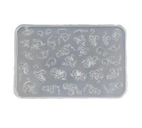 XFUYI Molde artístico con Variedad de Patrones, Plantillas para tallar Pegatinas, Herramientas para entusiastas y Salones