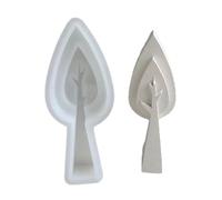 XFUYI Molde de Silicona para Velas con Forma de árbol para jabón Artesanal, Resina de Yeso, Molde de Silicona para Velas, decoración de Escritorio.
