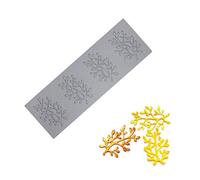 XFUYI Moldes de Silicona con Forma de Fondant, Herramienta para Hornear Pasteles, 5 Tipos para Elegir para la decoración de Pasteles de Chocolate.