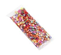 XFUYI Paquete de 1000 Rellenos de Resina de Arcilla, con Formas variadas, para Decorar Pasteles, Mariposas y Frutas.