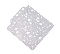 XFUYI Plantillas de Estrellas Pintar, Hacer álbumes de Recortes, Estampar en Relieve, Manualidades y Arte