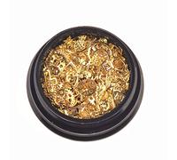 XFUYI Rellenos de Resina de Estrella Lunar, Resina Hueca, latón, Resina epoxi, Suministros de Resina epoxi de Estrella Lunar para Juguetes