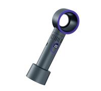 XFUYI Ventilador Multifuncional con Pantalla Digital, eficiente y Potente, batería Grande, Textura ABS para Viajes al Aire Libre.