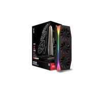 XFX Mercury AMD Radeon RX 9070XT OC Magnetic Air Edition con RGB 16GB GDDR6 HDMI 3xDP, AMD RDNA™ 4 (RX-97TMARGB9)