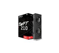 XFX Speedster SWFT210 Radeon RX 7700XT - Tarjeta gráfica para juegos (RX-77TSWFTFP)