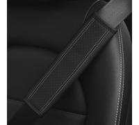 XFYBF 2pcs Car Seat Belt Pads Cubierta Antideslizante Confort para Porsche Boxster 987 2006-2012,Black Grey
