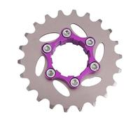 XFYESL Cassettes Y PiñOnes para Cassette Cassette para Bi Cassettes de Bicicleta T4MF, piñón Libre, Ruedas Libres para Bicicleta de montaña, fáciles de Instalar(22T)