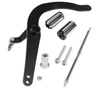 XFYESL Clavijas de Cambio traseras/DelanterasPalanca Camb Palanca de cambios punta-talón + varilla para Kawasaki Vulcan S ABS/SE/Cafe 2015-2023(Style A Black)