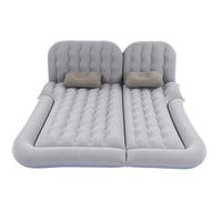 XFYESL Colchón de Aire portátil Cama Inflable para Coche, colchón de Viaje Inflable multifunción 2 en 1, cojín de Descanso para Dormir Suave Cama para Dormir Coche(Gray)
