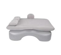 XFYESL Colchón de Aire portátil Colchón Inflable para Coche con 2 Almohadas, Comodidad Mejorada, Soporte Estable, Cama portátil para Asiento Trasero de Coche Cama para Dormir Coche(Gray)
