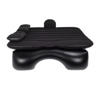 XFYESL Colchón de Aire portátil Colchón Inflable para Coche con 2 Almohadas, Comodidad Mejorada, Soporte Estable, Cama portátil para Asiento Trasero de Coche Cama para Dormir Coche(Black)
