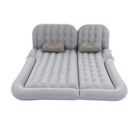 XFYESL Colchón de Aire portátil Colchón para Coche, colchón Inflable de Viaje para Viaje, cojín de Descanso para Dormir Suave Cama para Dormir Coche(Gray)