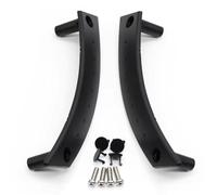 XFYESL Manilla Tirador Lateral 1/2 piezas de cubierta de panel de manija de puerta interior izquierda/derecha para VW Beetle 2000-2010 1C0867171A2QL Maneta De Portón Trasero(Black 2PCS Set)