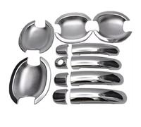 XFYESL Manilla Tirador Lateral Accesorios para coche compatibles con Peugeot 3008 (2009-2015): Manilla de puerta cromada ABS con protección antirrayas. Maneta De Portón Trasero(Handle door bowl A)