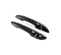 XFYESL Manilla Tirador Lateral Manijas de puerta decorativas tipo cuenco compatibles con compatibles con Sonata LF 2015-2019 Maneta De Portón Trasero(2 1hole2smart black)