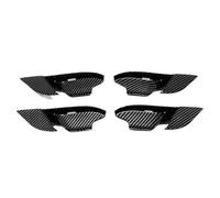XFYESL Manilla Tirador Lateral Protector de marco de panel de manija interior de puerta de ABS para coche, compatible con XPENG G9 2022-2024 Maneta De Portón Trasero(Carbon fiber color)