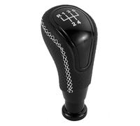 XFYESL Marchas velocidad de Coche Pomos de Palanca de Cam Compatible con Lada, palanca de cambios negra, transmisión manual de 5 velocidades. Perilla de cambio de marchas giratoria(White line)