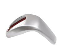 XFYESL Marchas velocidad de Coche Pomos de Palanca de Cam Cubierta de la perilla de la palanca de cambios de ABS para BMW X1 2016. Perilla de cambio de marchas giratoria(Matte silver)