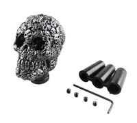 XFYESL Marchas velocidad de Coche Pomos de Palanca de Cam Perilla de cambio de marchas para coche, con cabeza de calavera, apta para transmisión manual Perilla de cambio de marchas giratoria(C)