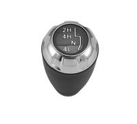 XFYESL Marchas velocidad de Coche Pomos de Palanca de Cam Pomo de cambio de caja de transferencia Well 4WD para Jeep Wrangler JK 2011-2018 68085307AB Perilla de cambio de marchas giratoria