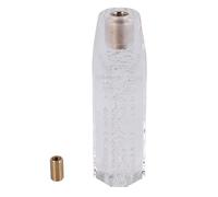 XFYESL Marchas velocidad de Coche Pomos de Palanca de Cam Pomo de palanca de cambios universal para coche, 15 cm, manual, para carreras Perilla de cambio de marchas giratoria(Transparent)