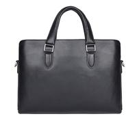 XFZJCHAP Bolso portátil de cuero genuino, maletín de alta gama