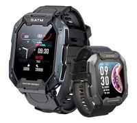 XFZJCHAP C20 Smart Wristwatch Multifuncional Paso Contando 5 ATM Hombres Impermeables Mujeres Fashion Sports Outdoor Smart Spricel para Correr