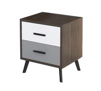 XFZJCHAP Mesa Auxiliar de la Cama Gabinete Bedside Wood Bedside Gabinete Hogar en el hogar Estante de Dormitorio Nightsing Stand (40 * 31 * 45cm)