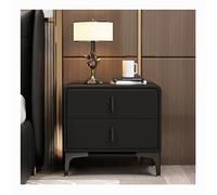 XFZJCHAP Mesa Auxiliar de la Cama Simple Moderno Moderno pequeño gabinete de cabecera gabinete de Madera Sala de Estar Estudio de Almacenamiento de Almacenamiento de Almacenamiento Nocturno (g)
