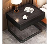 XFZJCHAP Mesa Auxiliar, Mesa pequeña, mesita de Noche, Mesa Retro de la Noche del Dormitorio con cajones, para Sala de Estar, Cama, tristas, hogar, Oficina en el hogar, baño, C-50 * 40 * 45cm