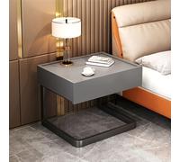 XFZJCHAP Mesa Auxiliar, Mesa pequeña, mesita de Noche, Mesa Retro de la Noche del Dormitorio con cajones, para Sala de Estar, Cama, tristas, hogar, Oficina en el hogar, baño, C-50 * 40 * 45cm
