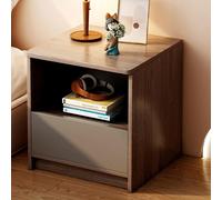 XFZJCHAP Palabra Nocturna, pequeña Mesa Auxiliar de la mesita de Noche Moderna de Midury Montar de Noche con cajón para la Sala de Estar Bedroomed Bornway House Office Home Office, C-40 * 34 * 45cm