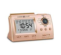XFZJCHAP Reloj de Mesa Musulmana con Alarma para Todas Las Ciudades Tiempo para Orar con Temperatura de dirección qiblah y Calendario de hijir (d)