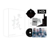 XG - [THE CORE - 核] 1st Full Album (XG Ver.) Cover Box + CD Disc + Photo Book + ID Card + Logo Sticker + Star Finder + Post Card + 4 Extra Photocards Official K-POP Sealed Album